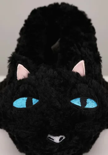 Vista 6 de Pantuflas de Adulto Coraline Gato Multicolor