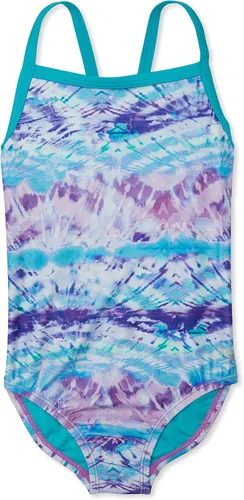 Vista 29 de Speedo Traje de baño de una pieza para niña con tiras finas Azul (Blue Print)