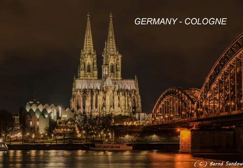 Vista 9 de Alemania Frigorífico Imanes GRP 2 (1 pieza, Ciudad: Berlín #GER31)