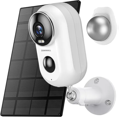 Vista 16 de Cámaras de seguridad ZUMIMALL inalámbricas para exteriores, 2 paquetes, cámaras 2K para seguridad del hogar, cámara para exteriores/interiores