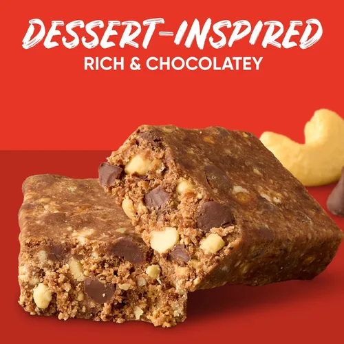 Vista 5 de Larabar Barras de masa de galletas con chispas de chocolate, veganas, sin gluten, 6 barras Sin gluten, vegano, sin lácteos, sin soja, sin OMG