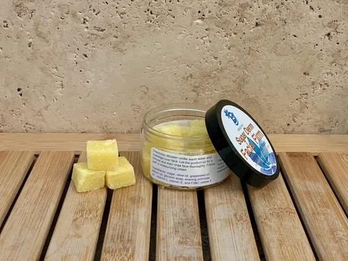 Vista 2 de Sugar Derm Facial Firm, exfoliante facial totalmente natural, 4 onzas, Diva Stuff
