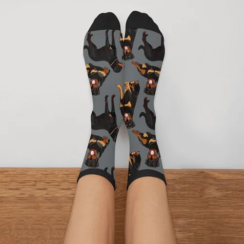 Vista 3 de Calcetines divertidos y casuales para hombres y mujeres