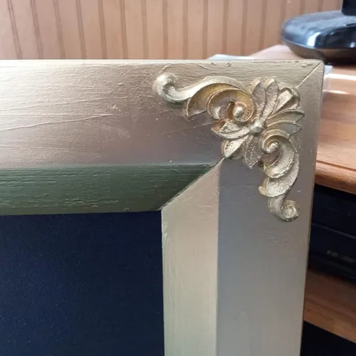Vista 3 de 4 PCS Calcomanías de Tallado de Madera para Esquinas, Apliques Superpuestos de Madera Sin Pintar, Apliques Superpuestos de Madera Tallada DIY