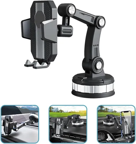Vista 8 de ARTIBETTER Soporte universal para teléfono celular de coche, soporte universal para teléfono móvil de coche, soporte para teléfono celular de coche