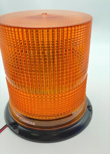 Vista 5 de Luz estroboscópica LED de faro luz estroboscópica ámbar techo superior luces estroboscópicas de alta visibilidad, luces estroboscópicas redondas