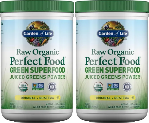 Vista 16 de Garden of Life - Polvo orgánico crudo perfecto para alimentos verdes, polvo de superalimentos , 0658010116244, 1