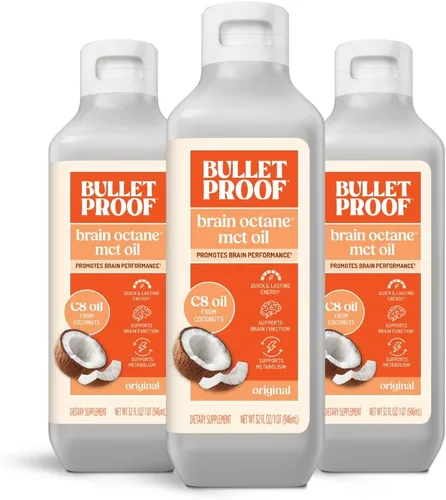 Vista 10 de Bulletproof Brain Octane Suplemento a base de aceite para el cerebro - 16 oz (paquete de 2)