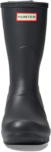 Vista 2 de Hunter Botas cortas ajustables originales para mujer, parte superior de goma con forro de nailon, plantilla acolchada y correa con hebilla