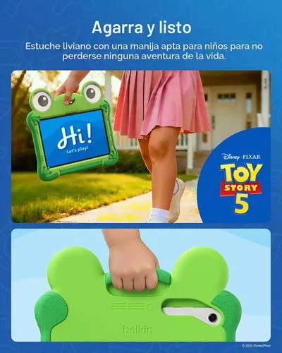 Vista 9 de Belkin Disney Pixar Toy Story 5 Lilypad - Funda para Samsung Galaxy Tab A11