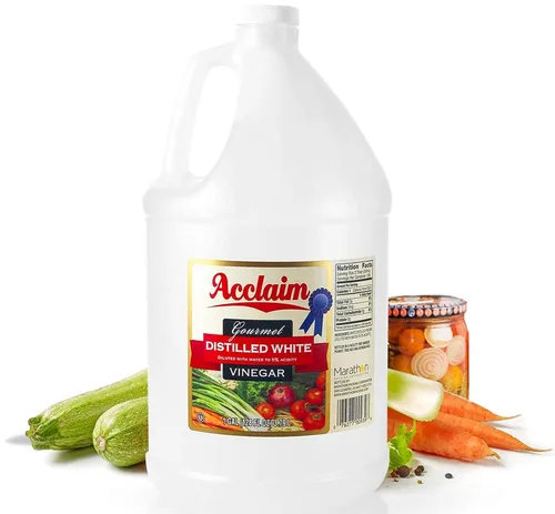 Vista 3 de Acclaim Vinagre blanco destilado natural, 128 onzas (1 galón) - 5% de acidez