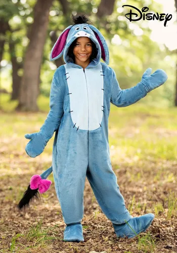 Vista 2 de Disfraz de Eeyore Disney Deluxe para niños