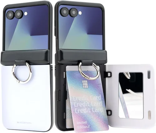 Vista 34 de GOOSPERY Parachoques magnético para puerta compatible con Galaxy Note 10, estuche tipo billetera con tarjetero, cierre automático por iman, funda