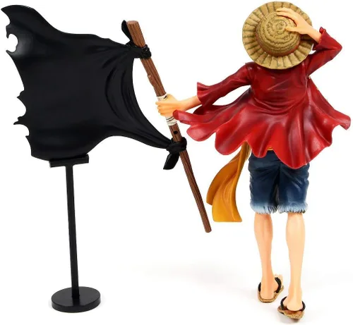 Vista 2 de Banpresto Figura de revista de una pieza, rojo