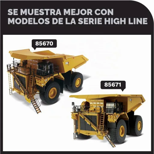Vista 7 de Diecast Masters Camión Minero de Nivel 4 Cat 797F Escala 1:50, 85655