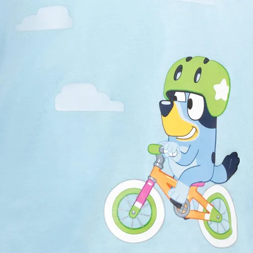 Vista 4 de Bluey Paquete de 2 camisetas gráficas de manga larga para niños