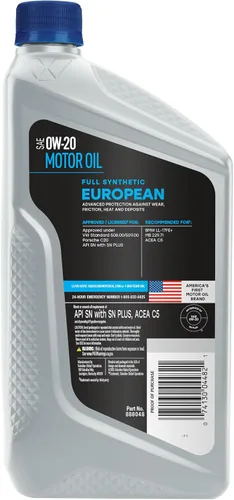 Vista 146 de Valvoline SynPower Full aceite sintético para motor, 1 Cuarto de galón, Ambar