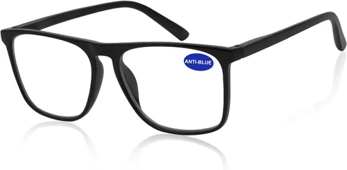 Vista 13 de MARE AZZURO Lentes de Lectura para Hombres Elegantes 1 1.25 1.5 1.75 2 2.25 2.5 a 6, Negro