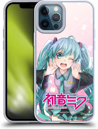 Vista 216 de Head Case Designs Licencia Oficial Hatsune Miku Gráficos Lindos Carcasa de Gel [Protección de Grado Militar] Compatible con Apple iPhone 7