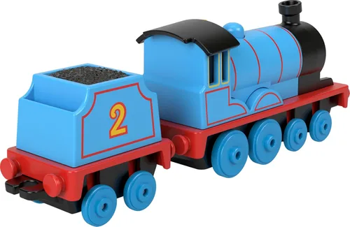 Vista 4 de Thomas & Friends Tren de juguete fundido a presión Edward Motor de empuje con tierno para preescolar juego de simulación a partir de 3 años
