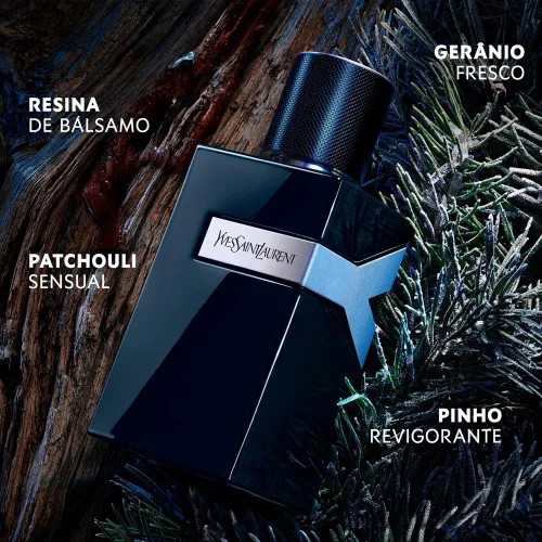 Vista 3 de Yves Saint Laurent Y Le Parfum Eau De Parfum Spray para hombre, 2.0 onzas