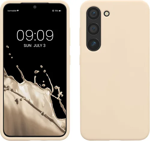 Vista 77 de kwmobile Funda compatible con Samsung Galaxy S9 - Funda de silicona TPU con acabado suave - Blue Reef