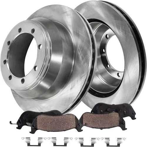 Vista 49 de Detroit Axle - Kit de freno delantero para Toyota RAV4 Prius V Lexus HS250h Scion xB Rotores de freno de disco de 10.83 pulgadas Pinza de freno