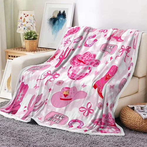 Vista 14 de Manta retro de los años 70 con diseño de hongos florales de mediados de siglo, manta de franela suave, ligera, regalos de felpa para mujeres