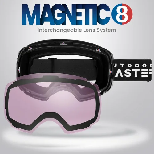 Vista 4 de OutdoorMaster Lentes de repuesto para gafas de esquí PRO - Más de 20 opciones