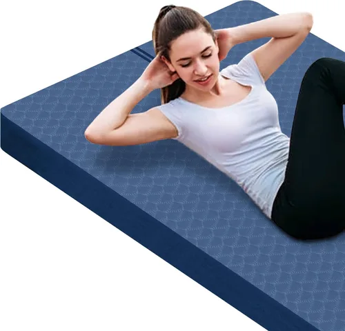 Vista 27 de nuveti Tapete Grande para Ejercicios - Tapete de Yoga de 15mm/20mm/30mm de Grosor Tapete de Ejercicios para Fitness, Yoga, Pilates, Estiramientos