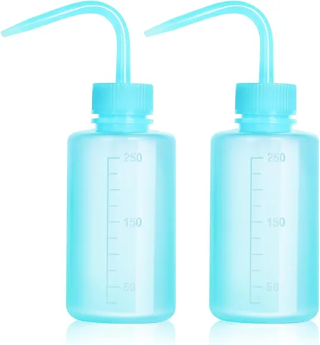 Vista 19 de Melphoe Exprimidor de botellas de lavado de tatuajes, 2 botellas de agua de 5.1 fl oz para riego de suculentas, herramientas de riego de enjuague