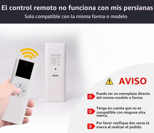 Vista 5 de AC114-01- Controlador de persianas de 1 canal para persianas enrollables motorizadas