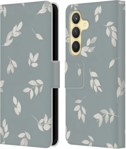 Vista 159 de Head Case Designs Officially Licensed Ninola Ditsy Flowers Yellow Nature Bold Leather Wallet Case Compatible with Samsung Galaxy A07 4G