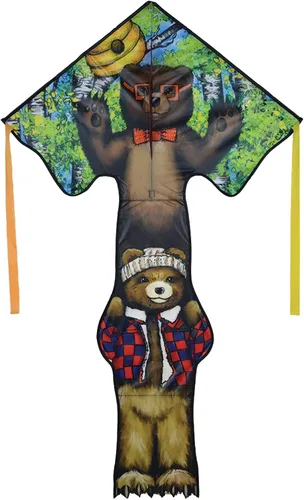 Vista 14 de Premier Kites Juego completo de cometa grande Easy Flyer Animal Kingdom, cometa de una sola línea fácil de volar con línea de vuelo de 300 pies