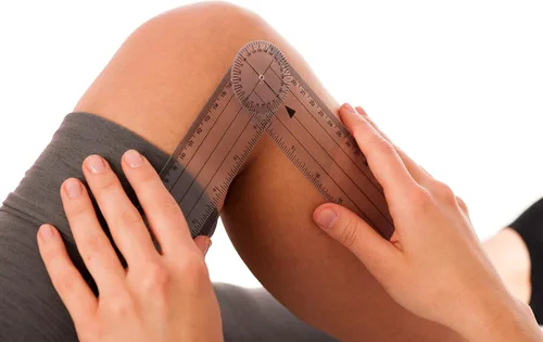 Vista 3 de Rehabilitation Advantage Goniómetro espinal plástico 360 grados ISOM
