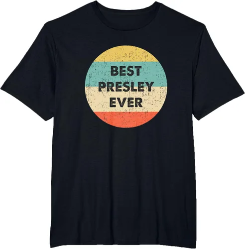 Vista 42 de Camiseta Presley Name, Negro, S