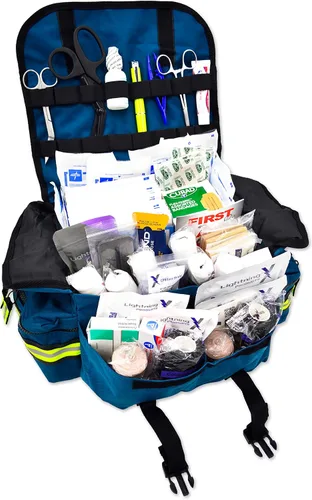 Vista 10 de Lightning X Small Medic First Responder EMT Trauma Bag Stocked First Aid Trauma Kit A (rosa)