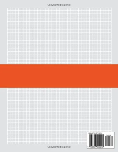 Vista 2 de Whitelines Graph Ruled Notebook Squared Grid white lined Sketchbook Journal For Product Design Engineering Drawing Architectural Sketching