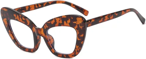 Vista 9 de Gafas retro anti azul de moda para mujer
