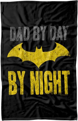 Vista 14 de LOGOVISION Batman Bat Dad - Manta polar de 36 x 58 pulgadas, Bat Dad