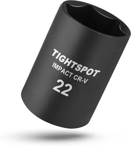 Vista 50 de TIGHTSPOT - Zócalo poco profundo de 1/2" Dr 1 1/2 pulgadas, antirredondo, 6 puntos, acero CRMO