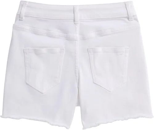 Vista 2 de vineyard vines Pantalones cortos de mezclilla blancos para niña