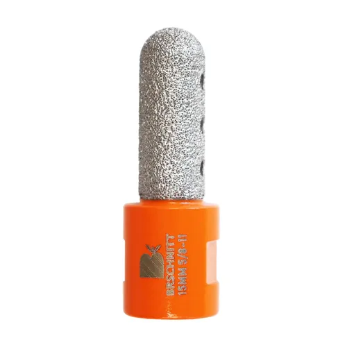 Vista 26 de Broca biseladora de diamante, brocas de diamante BRSCHNITT de 1 3/4 pulgadas con rosca de 5/8-11 para agrandar, pulir y biselar los agujeros exsit