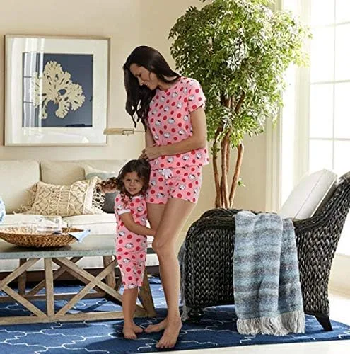 Vista 6 de Hello Kitty - Conjunto de pijama de 2 piezas para mujer, niña o niño pequeño