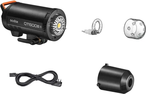 Vista 6 de GODOX QT600IIIM Estroboscópico Estudio Flash Light 600W GN76 1/8000s sincronización de alta velocidad Iluminación de fotografía Construido en 2.4G