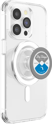 Vista 3 de Dry Tortugas National Park Florida Circle Graphic PopSockets MagSafe PopGrip for iPhone