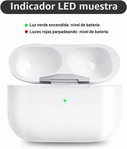 Vista 2 de Funda de carga para Airpod compatible con Airpods Pro de 1 y 2