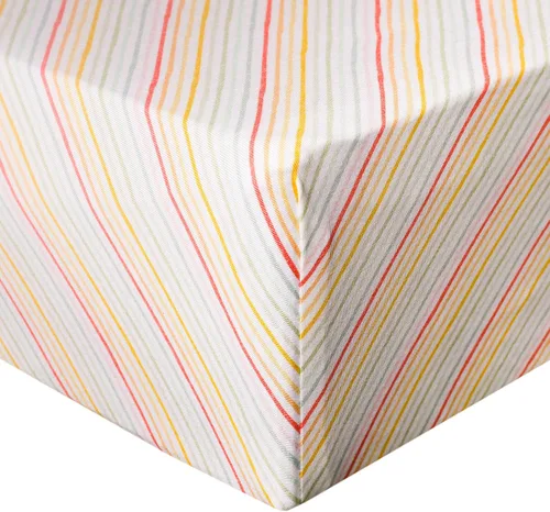 Vista 20 de Copper Pearl: Sábanas de punto prémium para cuna de bebé para niños y niñas, transpirables y suaves, sábanas ajustables para colchones estándar