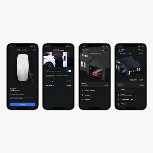 Vista 6 de Tesla Conector de pared universal - Cargador de vehículo eléctrico (EV) con doble enchufe - Compatible con todos los vehículos eléctricos de América