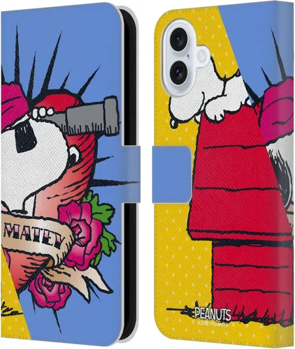 Vista 205 de Head Case Designs Peanuts Charlie & Woodstock Nap Halfs and Laughs - Funda de piel tipo cartera con licencia oficial compatible con Apple iPhone 11